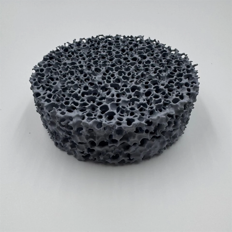 Silicon Carbide Foam Filter factory